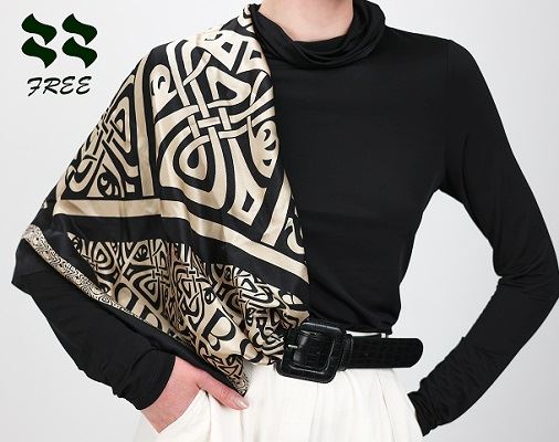 Ladies wool top knit top supplier front detail